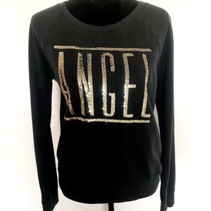 VS PINK | bling crewneck sweatshirt size S